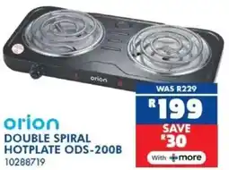 Russells Orion double spiral hotplate offer