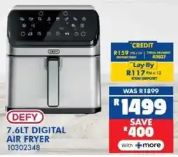 Russells Defy digital air fryer offer