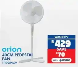 Russells Orion pedestal fan offer