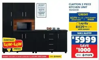 Russells Clayton kitchen unit offer