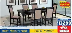 Russells Willow dining room suite offer