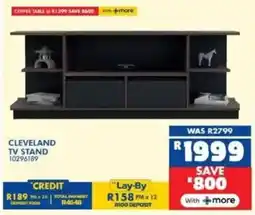 Russells Cleveland tv stand offer