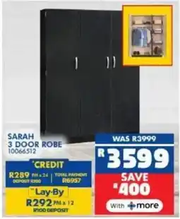 Russells Sarah 3 door robe offer