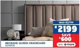 Russells Brisbane queen headboard offer