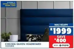 Russells Chelsea queen headboard offer
