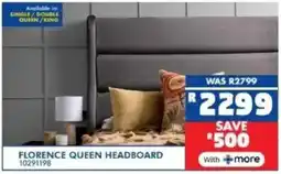 Russells Florence queen headboard offer
