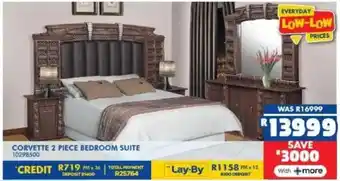 Russells Corvette bedroom suite offer