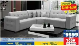 Russells Larissa corner lounge suite offer