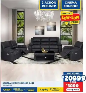 Russells Sahara Lounge Suite offer