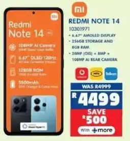 Russells Redmi Note 14 offer