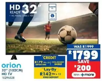 Russells Orion 32" 102cm HD TV offer