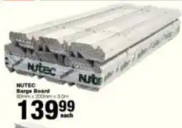 Build It NUTEC Barge Board offer