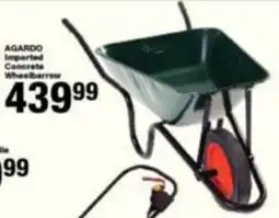 Build It AGARDO Imported Concrete Wheelbarrow offer