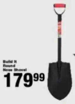 Build It Build It Round Nose Shovel offer