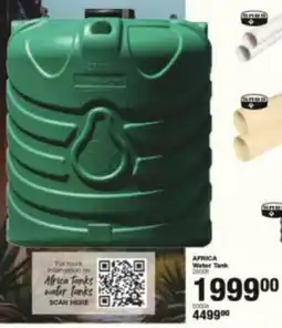 Build It AFRICA Water Tank offer