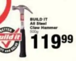 Build It BUILD IT All Steel Claw Hammer offer