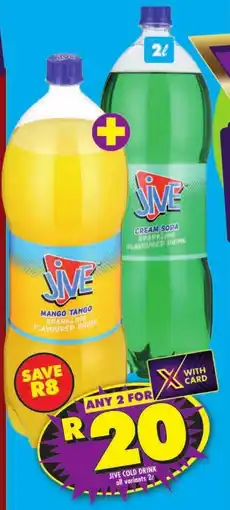 Shoprite Jive cold drink offer