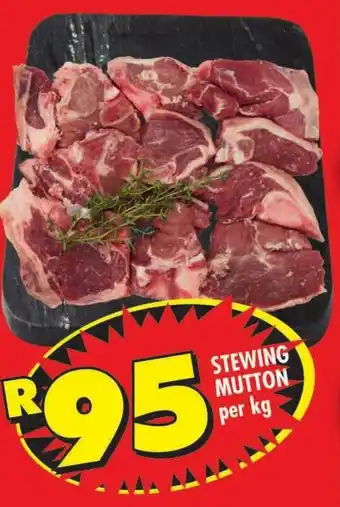 Shoprite Stewing mutton offer