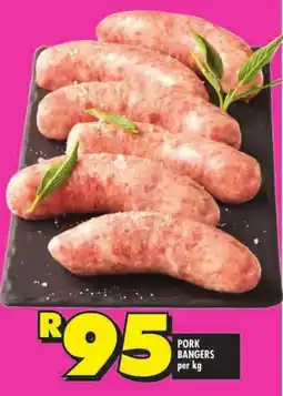 Shoprite Pork bangers offer
