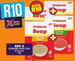 Shoprite Ritebrand packet soup offer