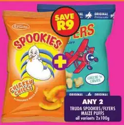 Shoprite Truda spookies/ flyers maize puffs offer