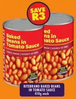 Shoprite Ritebrand Baked Beans in Tomato Sauce offer