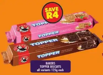 Shoprite Bakers topper biscuits offer
