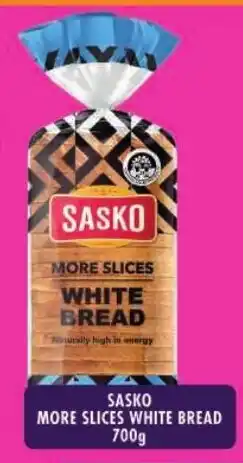 Shoprite Sasko more slices white bread offer