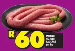 Shoprite Mnandi sizzler sausage offer
