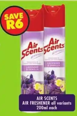 Shoprite Air scents air freshener offer
