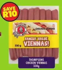 Shoprite Thompsons chicken viennas offer