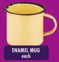 Shoprite Enamel mug offer