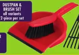 Shoprite Dustpan & brush set offer