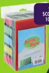 Shoprite Super brite scourer/ sponge offer