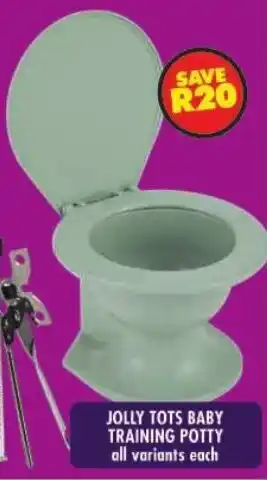 Shoprite Jolly tots baby training potty offer