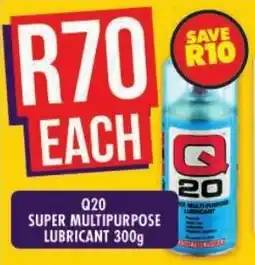 Shoprite Q20 super multipurpose lubricant offer