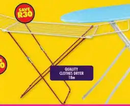 Shoprite Quality clothes dryer offer