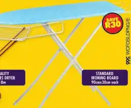 Shoprite Standard ironing board offer