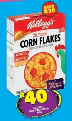 Shoprite Kellogg's Corn Flakes Cereal 500g offer