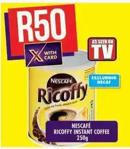 Shoprite NESCAFÉ RICOFFY INSTANT COFFEE 250g offer