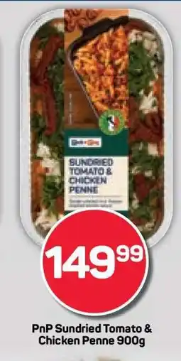 Pick n Pay PnP Sundried Tomato & Chicken Penne 900g offer