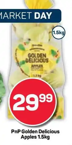 Pick n Pay PnP Golden Delicious Apples 1.5kg offer