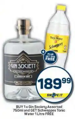 Pick n Pay Gin Society Assorted 750ml offer