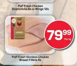 Pick n Pay PnP Fresh Skinless Chicken Breast Fillets 4s offer