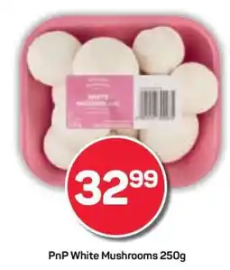 Pick n Pay PnP White Mushrooms 250g offer