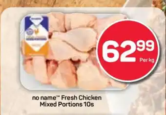 Pick n Pay no name Fresh Chicken Mixed Portions 10s offer