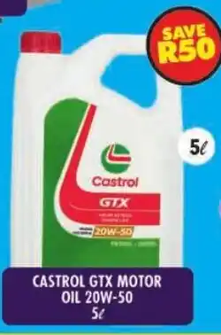 Shoprite Castrol gtx motor oil 20w-50 offer