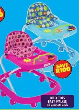 Shoprite Jolly tots baby walker offer