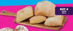 Shoprite Panini rolls offer