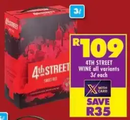 Shoprite 4th street wine offer